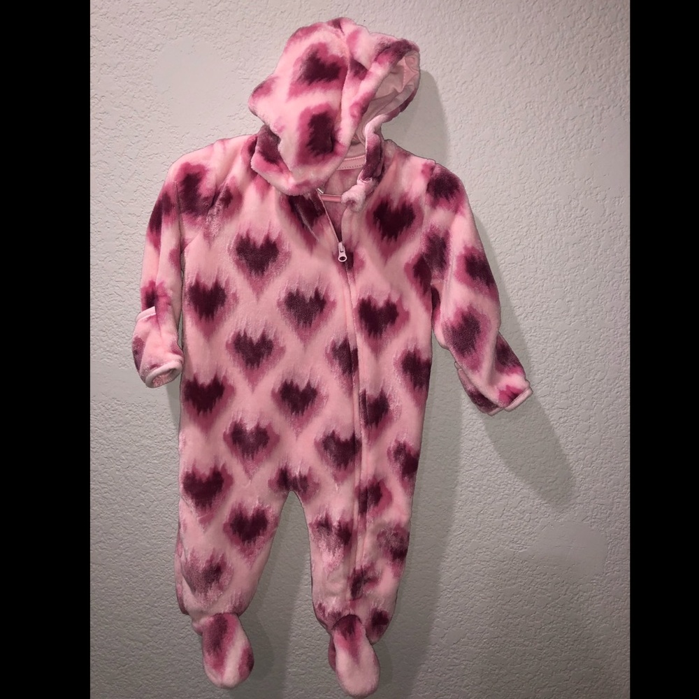 Pink Footie Pajamas
